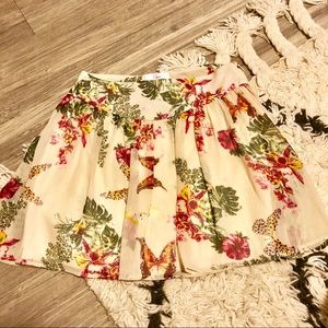 Butterfly floral girls skirt!